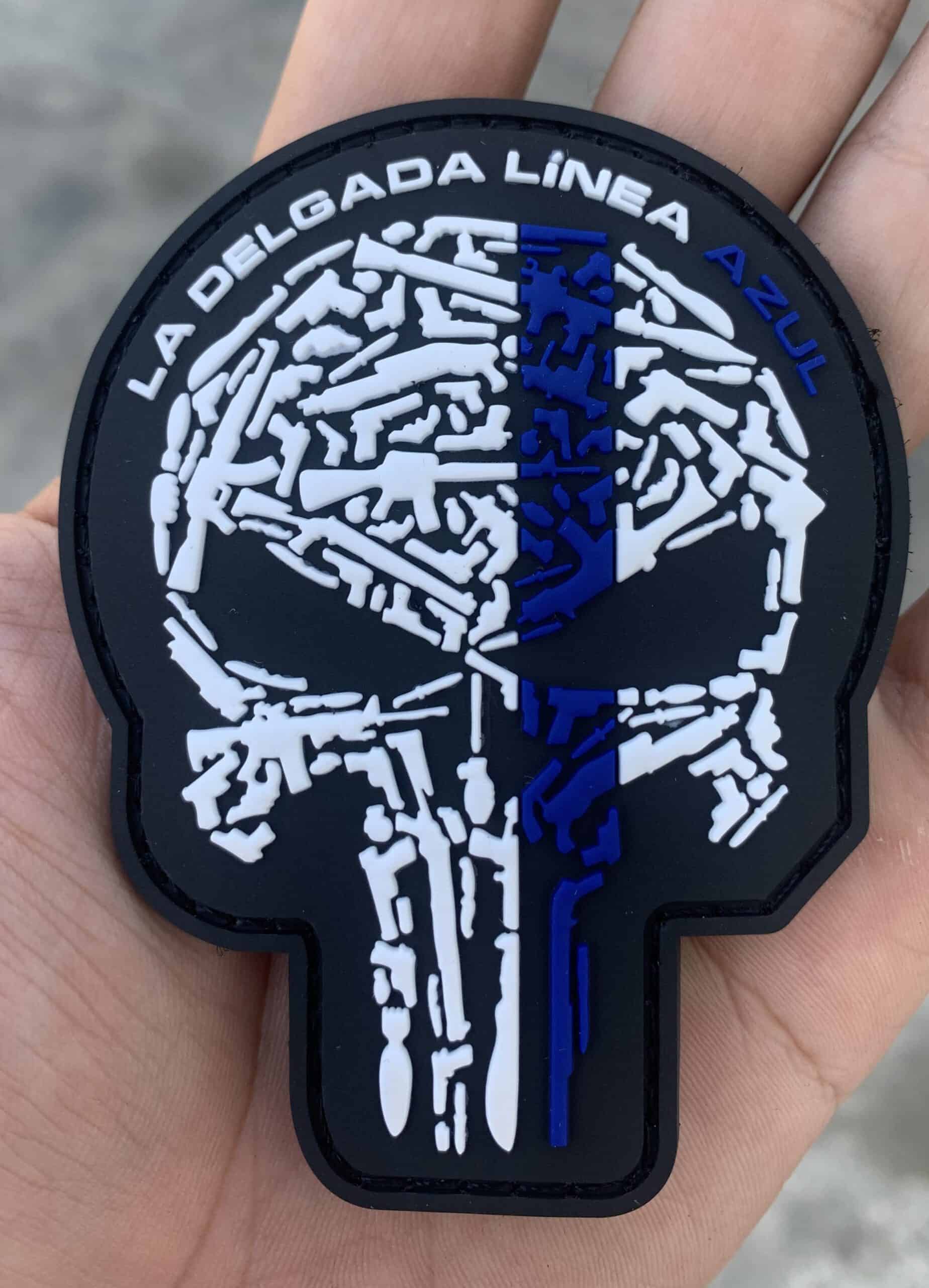 parche silicona punisher ldla