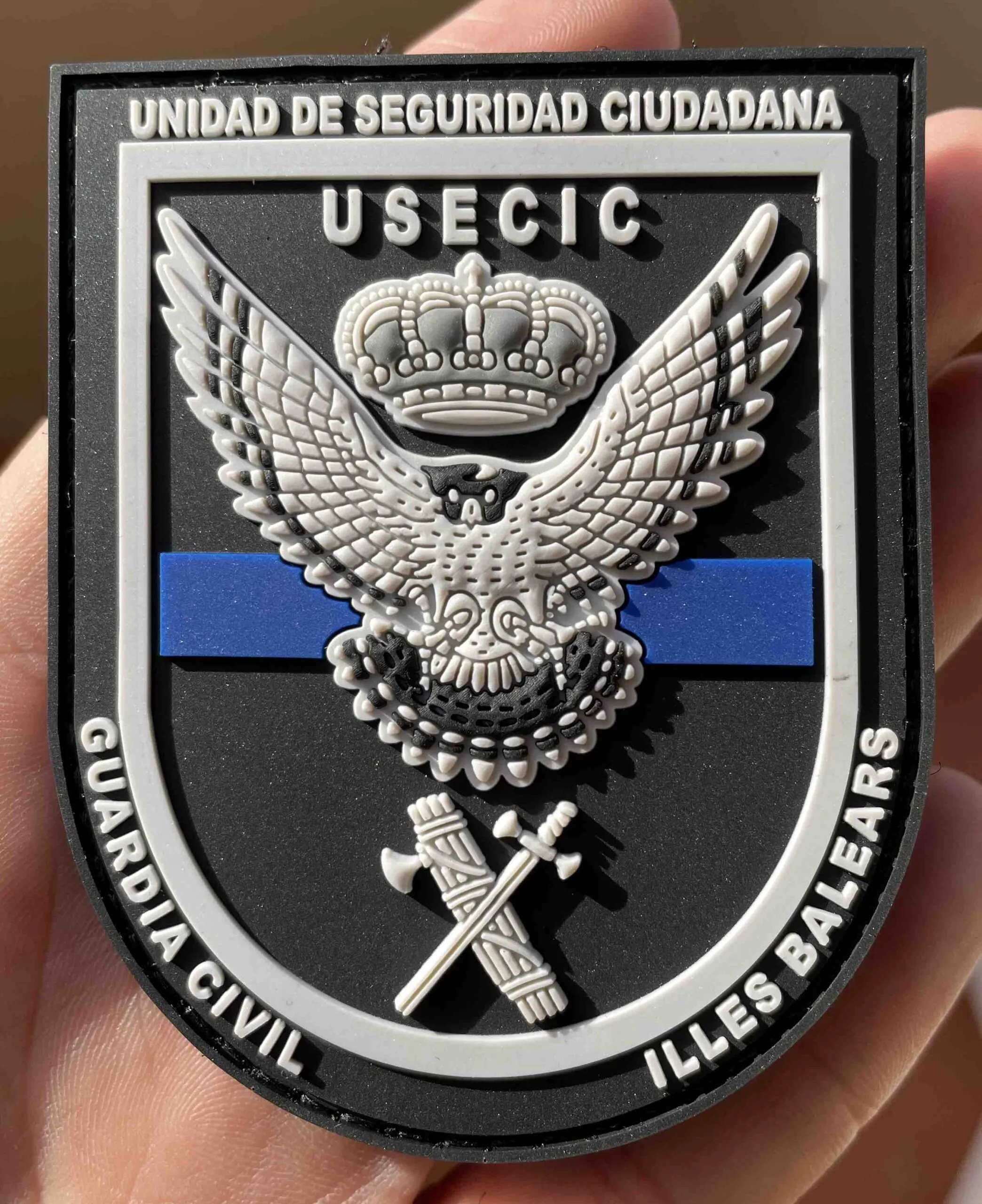 Parche USECIC Baleares la delgada línea azul
