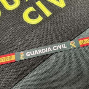 Pulsera tela Guardia Cvil "Todo por la Patria"