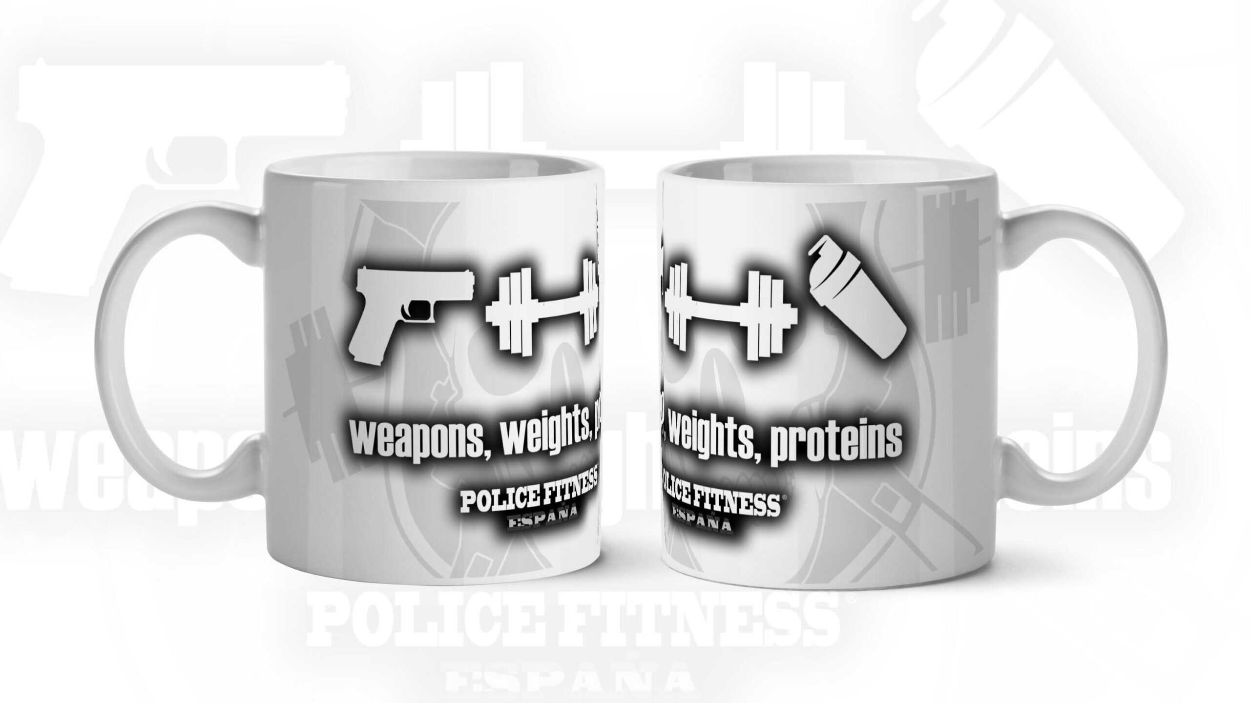 mockup armas pesas proteinas